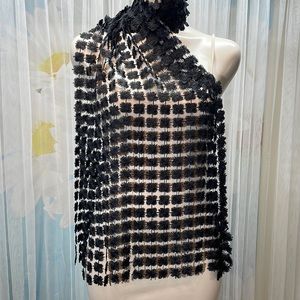 Tik Tok Black Scarf